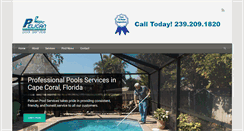 Desktop Screenshot of pelicanpoolservice.com